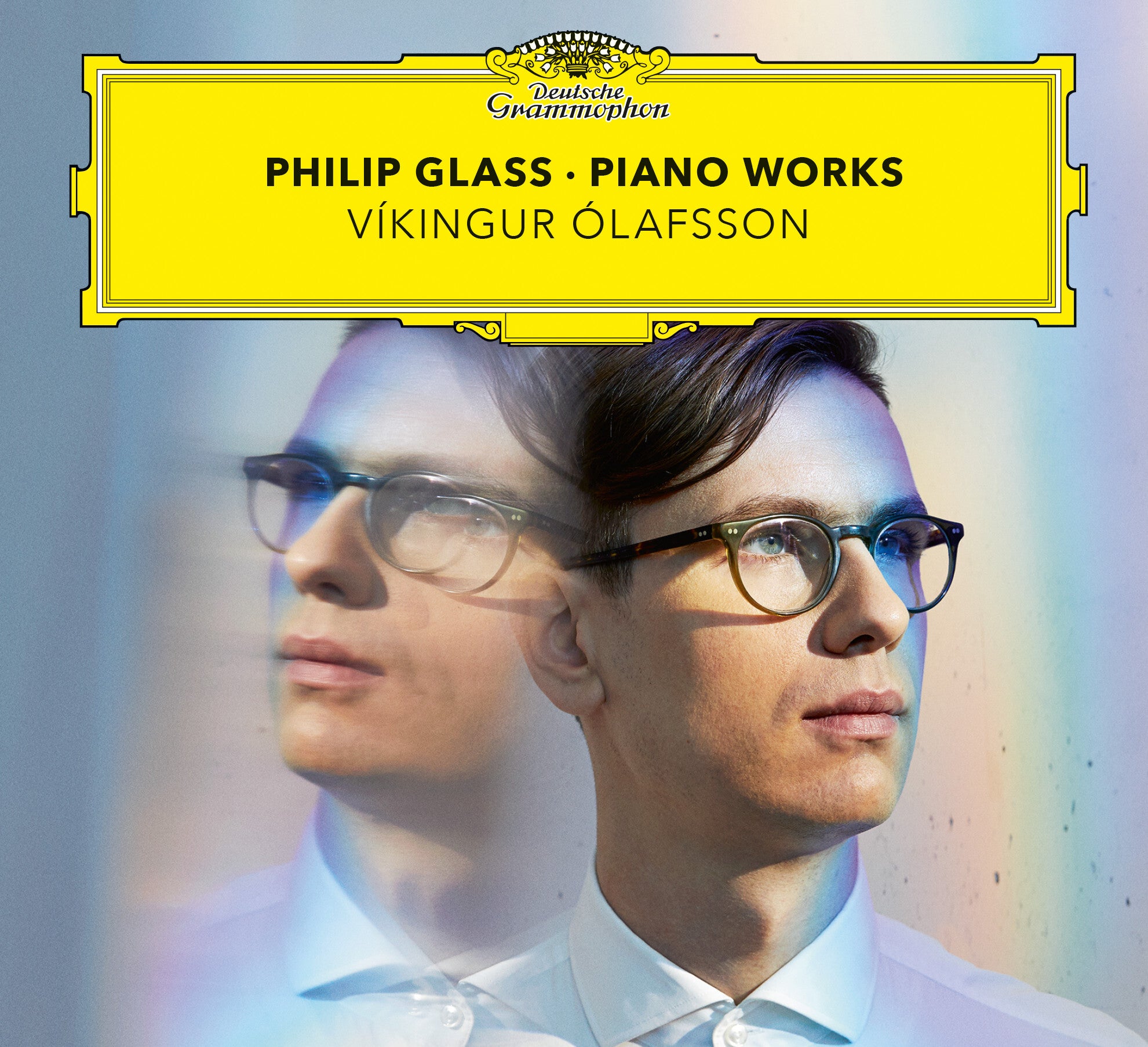 Víkingur Ólafsson Philipp Glass – Piano Works 2LP - Coloured Crystal Clear Vinyl 382598