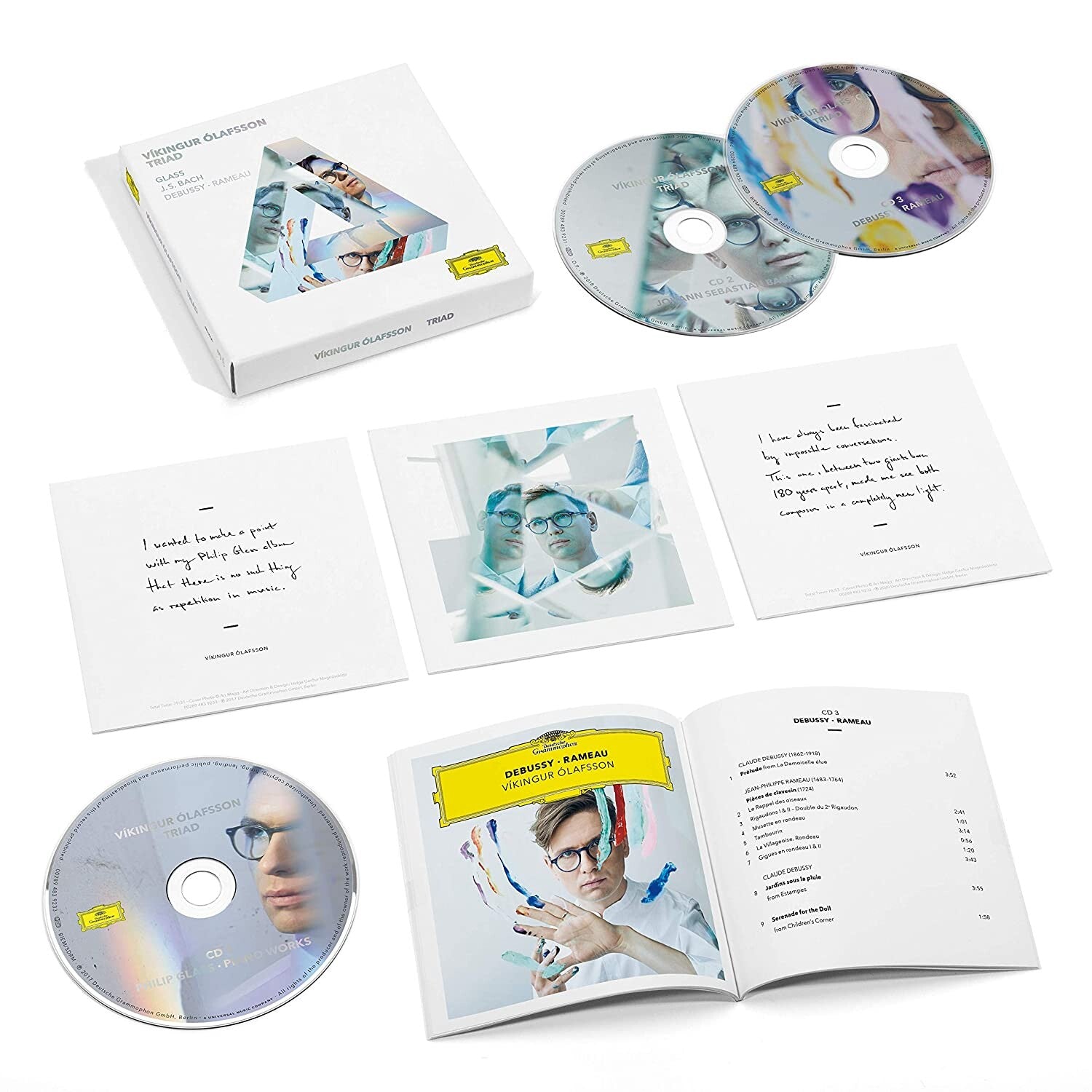 Víkingur Ólafsson Triad (Ltd. 3CD Edition) 3CD 191613